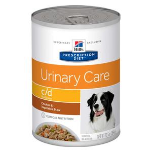 Urinary Care c/d Multicare Chicken and Vegetable Stew Canned Dog Food  Hill's Prescription Diets